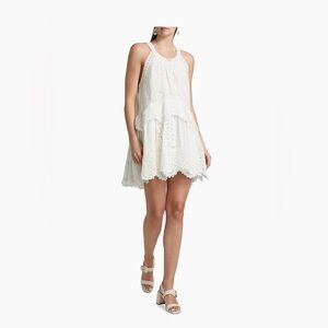 Sea NY Dahlia Eyelet Mini Dress